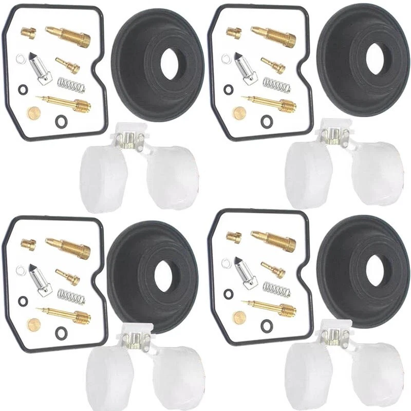 4X FOR KAWASAKI ZR1200 ZRX1200R 2001-2005 Carburetor Repair Kit Diaphragm Float - Изображение 2 из 3