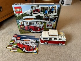 LEGO Creator Expert: Volkswagen T1 Camper Van (10220)Complete. With Box & manual