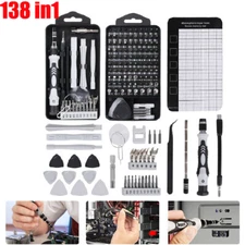138 in 1 Magnetic Precision Screwdriver Set PC Phone Electronics Repair Tool Kit