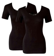 Triumph Shirt 03 Yselle Basics 2 Pack 40 48 50 Black White NEW