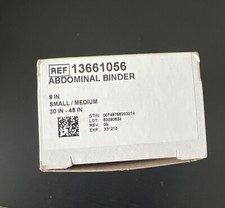 DeRoyal 9" Abdominal Binder 30" to 45" Small/Medium 13661056 NIB