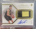 Walker Kessler 04/10 Gold Flawless Autograph Game Worn Patch! Rookie! LA Lakers!