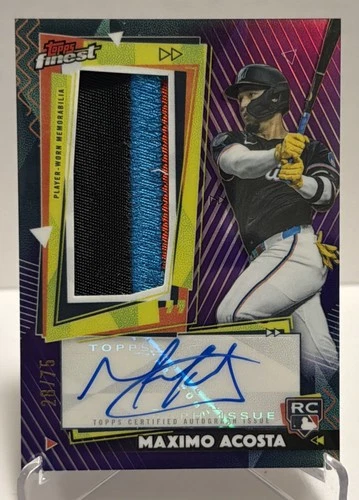 2026 Topps Finest Maximo Acosta Base (RAW)