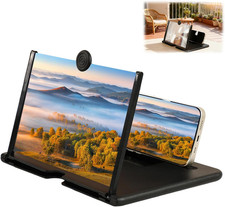 Screen Magnifier Version,3D HD Mobile Phone Magnifier Screen for Movies,Videos a