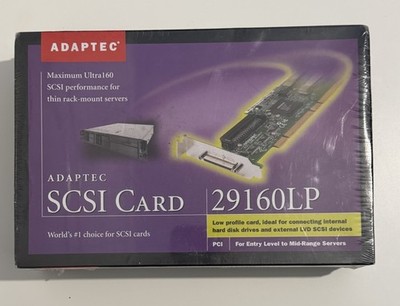 Adaptec SCSI Controller Card AHA29160LP - Neu Versiegelt