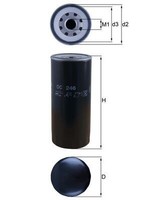 NEU - Mahle OC246 ÖLfilter