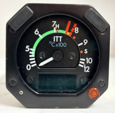 ATR 42 ATR 72 ITT & NP Engine Indicators Gauge Set   Untested As-Is
