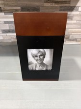 Wooden Beech wood Urn for Ashes   Handcrafted Memorial Box w/ Photo Frame Lrg