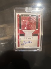 2023 Panini Three And Two Lonestar Signatures Noelvi Marte Patch Auto /25