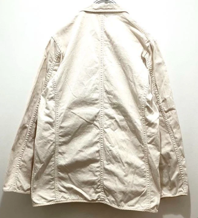 Chaqueta de algodón 45 rpm, talla 2, para hombre, blanco roto Foto 2 de 4