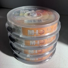 40 Sony DVD-R 120 Minute 4.7GB 1X-16X Blank Discs Brand New Sealed 4 Packs Of 10