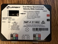 NEW **GENUINE LIPPERT®** 211852 Controller In Wall Slide V-Sync lI OEM 13398-D0