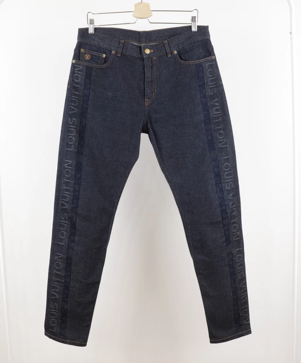 Louis Vuitton Slim Regular Size Jeans for Men for sale | eBay