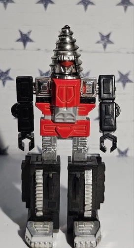 Vintage 1983 GoBots ScrewHead Drill Action Figure POPY Tonka Bandai GoBot MR-17