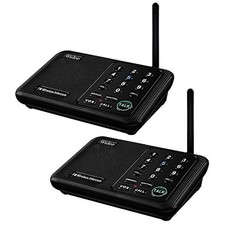 Wuloo Intercoms Wireless for Home 1 Mile 5280 Feet Range 10 Channel Wireless