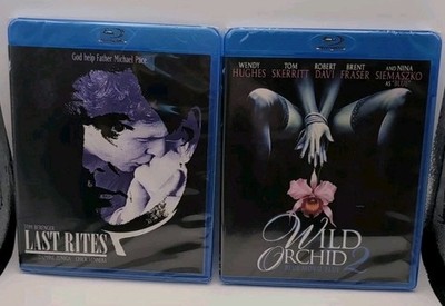 OOP Erotic Thriller Lot New Blu Ray Kino Last Rites Wild Orchid 2 Wendy Hughes 