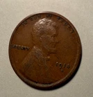 1914 S Lincoln Head Cent VF