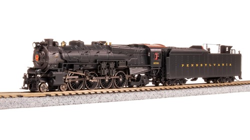 Locomotora de vapor Broadway Limited 8510 N PRR M1a 4-8-2 sonido/DC/DCC #6751 | Condition: New