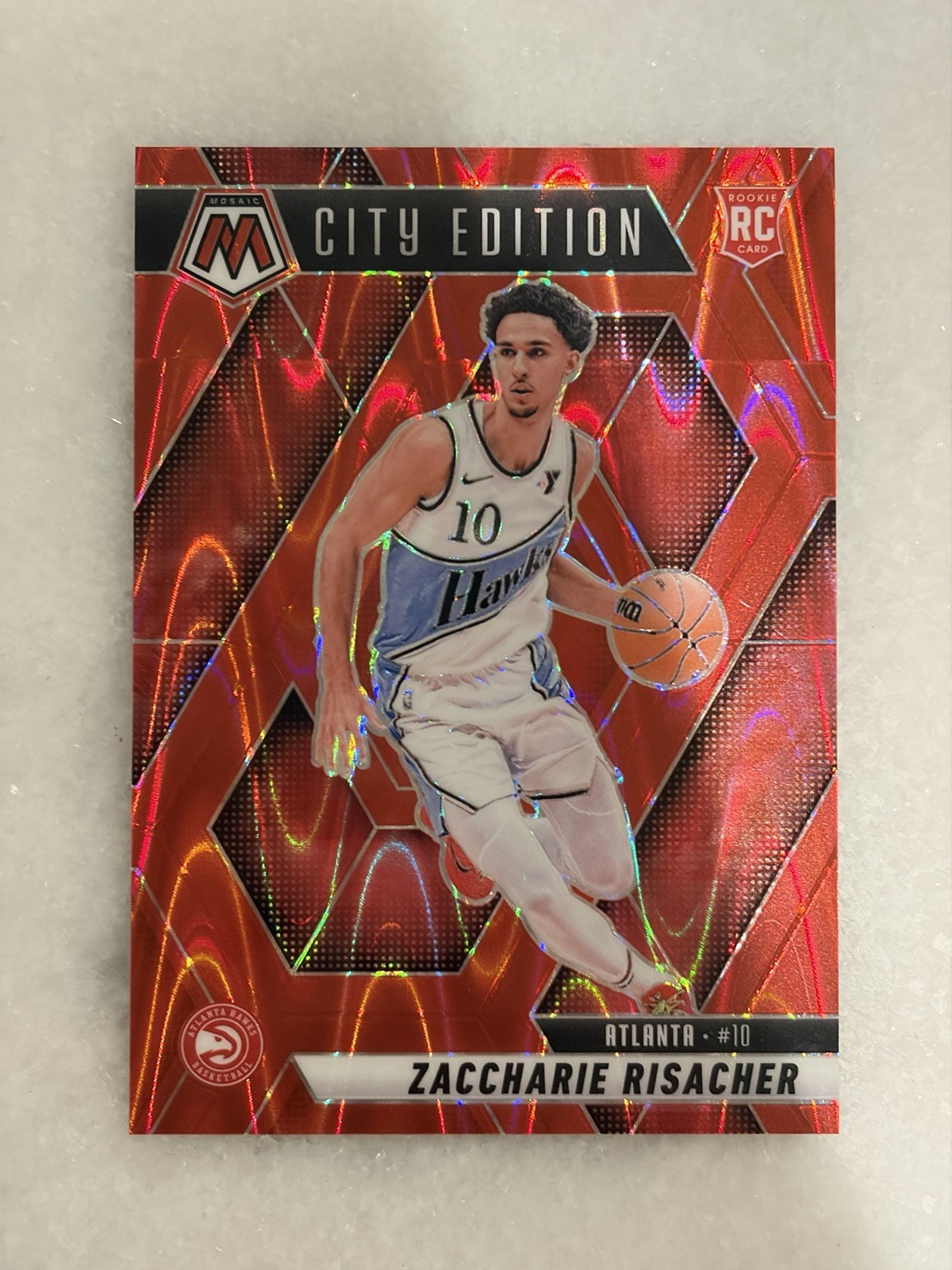 2024 PANINI MOSAIC 274 ZACCHARIE RISACHER RED SEISMIC /299