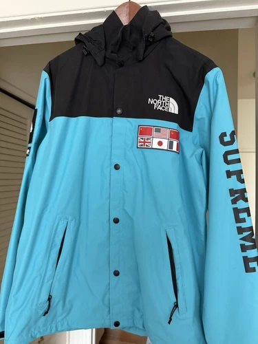 Veste homme Supreme The North Face Expedition Coaches sarcelle taille M