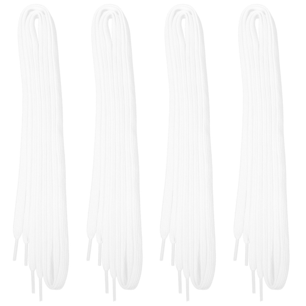 APL 4 Paia Lacci per Scarpe da Ginnastica Sneakers Lacci in Poliestere