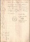 #A1459 French Financial Document 1817 Kingdom of France Many Revenue Stamps 42pp — photo 3