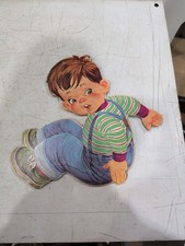 DOLLY TOY COMPANY CHILDREN' KIDS NURSERY WALL DECOR PLAQUES MCM 1950s