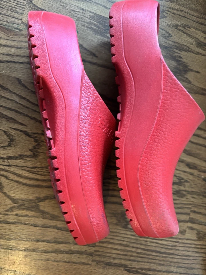 Birkenstock  Super Birkies Clogs Red Size 39  - Image 3 of 4