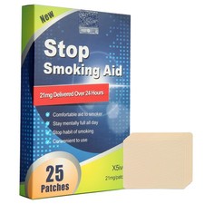 X5ive Smoking Aid Stop Smoking Patches, Step 1, Step 2, Step 3 Nicotine Patches