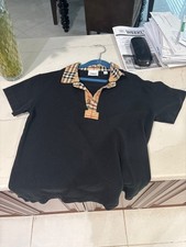 Burberry kids shirt black size 14 unworn