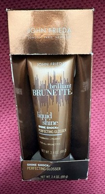 New John Frieda Brilliant Brunette Liquid Shine Shock Perfecting Glosser 2.4
