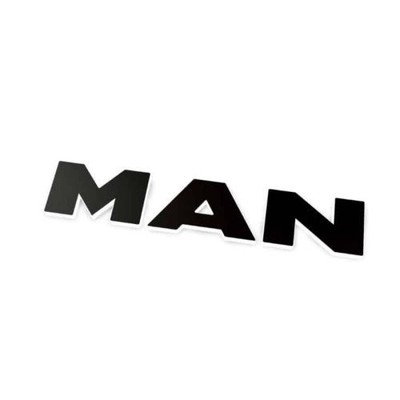 MAN LED Emblem Light  24V Truck Illuminated Grill Letters Logo Badge IP67