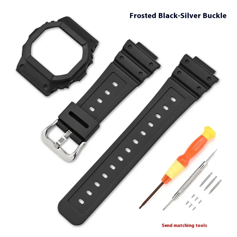 Resin Rubber Strap Case for Casio G-Shock GW-B5600 G-5600 DW-5600