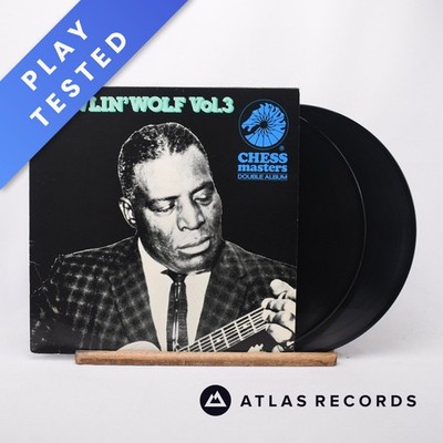 Howlin' Wolf Vol.3 2 x LP Vinyl Record 1983 CXMD 4014 Chess - VG+/EX
