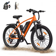 Elektrofahrrad 250W, 36V 10Ah Lithium-Akku, 7-Gang …