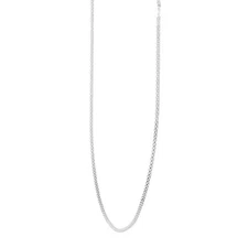 New Silpada 'Popcorn Charm' Chain Necklace in Polished Sterling Silver, 18"