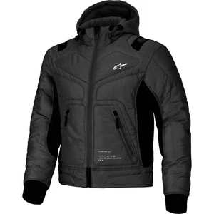 Alpinestars Mohobbs Waterproof Textile Motorcycle Jacket - Black / Orange Fluo