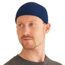 CHARM Kufi Hat Mens Beanie - Cap for Men Cotton Hand Made 2 Sizes by Casualbox