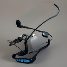 Shure WH30 Condenser Black Headset Headworn Microphone