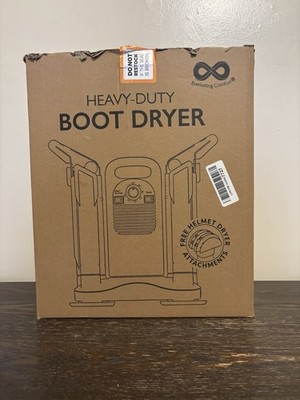 Everlasting Comfort Heavy-Duty Boot Dryer with Helmet Dryer Attachments