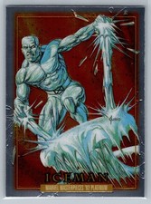 2024 Skybox Marvel Masterpieces 92 Platinum #40 Iceman