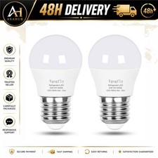 Vgogfly LED Refrigerator Light Bulb A15 5W 5000K 120V E26