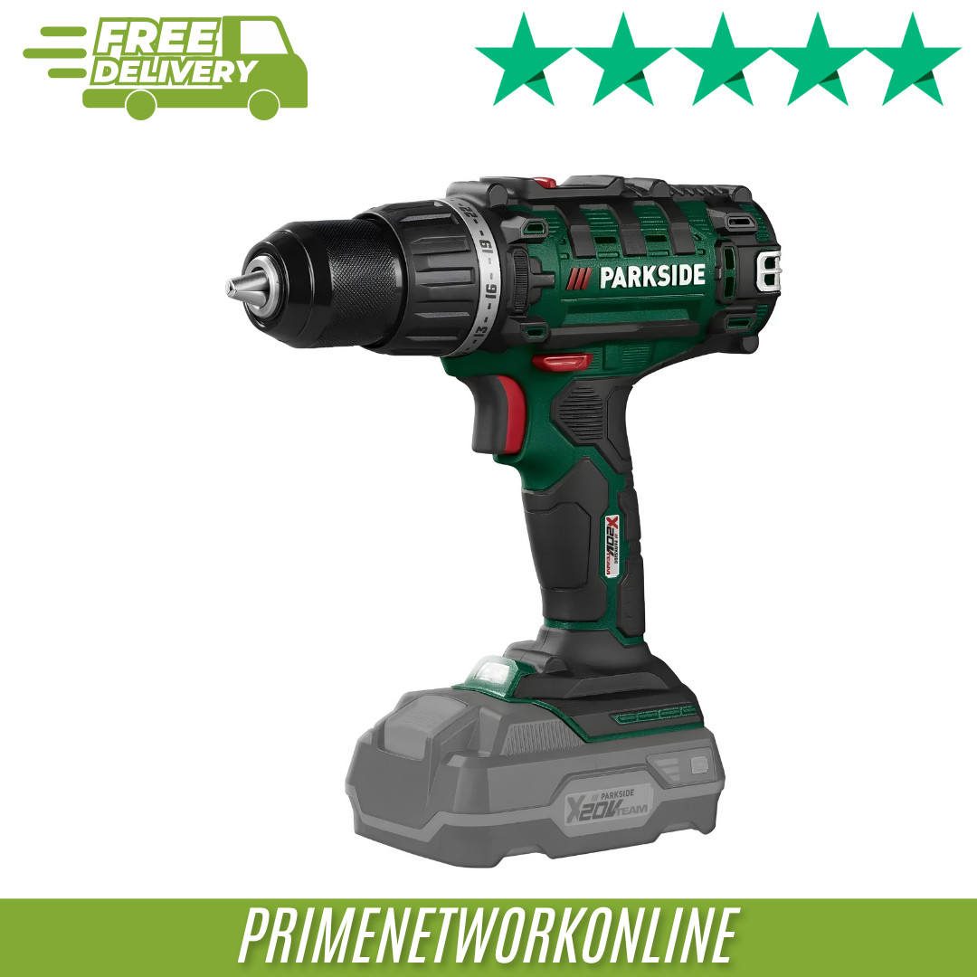 Parkside 20V Cordless Drill Driver Set PABS 20-Li 100% GENUINE NEW ⭐⭐⭐⭐⭐