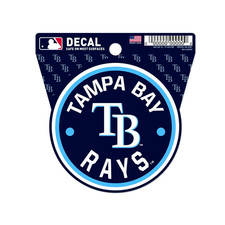 Tampa Bay Rays 3.25 inch MLB Clean Cut Decal Sticker Officially Licensed