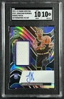 JONATHAN KUMINGA SGC 10 2021-22 PANINI SPECTRA #181 ROOKIE JERSEY AUTO 29/149