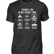 Motocross Motorport Offroad Motorcyclist Saying - Men's Black T-Shirt 31