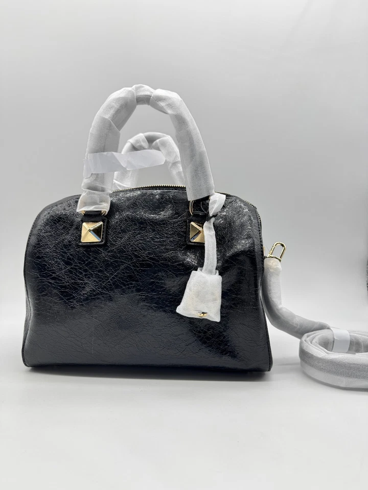 Bolso Bandolera MICHAEL KORS Grayson Piel Sintética Arrugada Mediano - NEGRO Foto 3 de 4