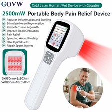 Class 4 Laser Therapy 1-60min Timing Setting Non-Invasive Body Recovery Home Use