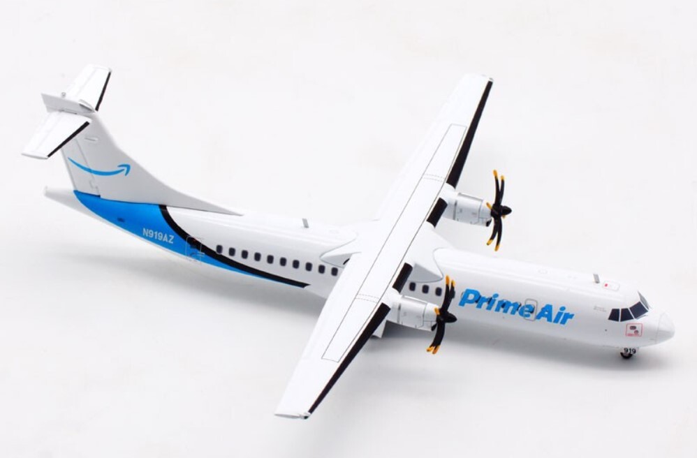 1:200 JC Wings Amazon Prime Air ATR72-500F Airplane Diecast