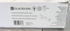 Glacier Bay Constructor Bathroom Faucet Chrome 2-Handle Widespread 1002 210 042